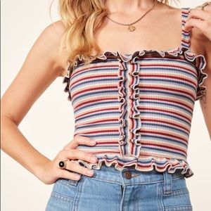 REFORMATION TRIXIE TOP